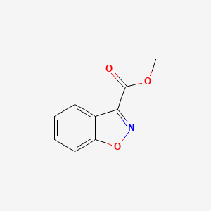 B1526866 Methyl benzo[d]isoxazole-3-carboxylate CAS No. 1082682-56-1