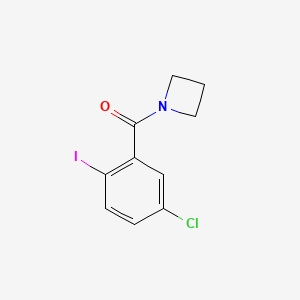 Azetidin-1-yl(5-chloro-2-iodophenyl)methanone