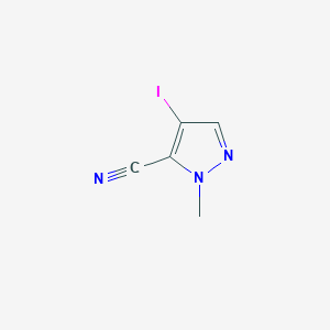 4-Iodo-1-methyl-1H-pyrazole-5-carbonitrile