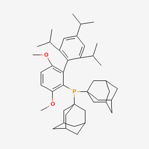 molecular formula C43H61O2P B1526875 AdBrettPhos CAS No. 1160861-59-5