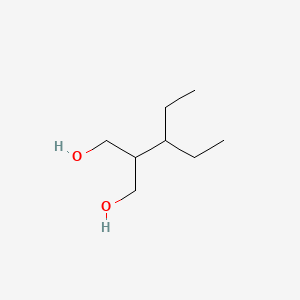 molecular formula C8H18O2 B15268792 1,3-Propanediol, 2-(1-ethylpropyl)- CAS No. 25462-28-6