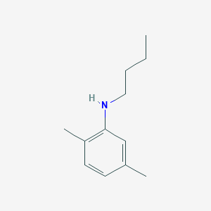 molecular formula C12H19N B15268799 N-butyl-2,5-dimethylaniline 