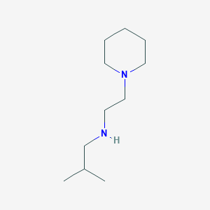 molecular formula C11H24N2 B15268809 (2-Methylpropyl)[2-(piperidin-1-yl)ethyl]amine 