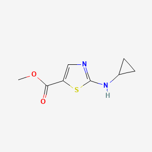 Methyl 2-(cyclopropylamino)-1,3-thiazole-5-carboxylate