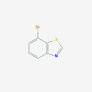 molecular formula C7H4BrNS B152689 7-Bromobenzothiazole CAS No. 767-70-4