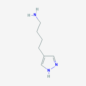 4-(1H-pyrazol-4-yl)butan-1-amine