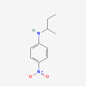 molecular formula C10H14N2O2 B15269127 N-(butan-2-yl)-4-nitroaniline CAS No. 4138-37-8