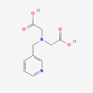 molecular formula C10H12N2O4 B15269151 2,2'-((Pyridin-3-ylmethyl)azanediyl)diacetic acid 