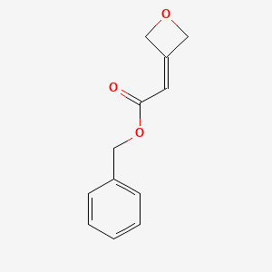 Benzyl 2-(oxetan-3-ylidene)acetate