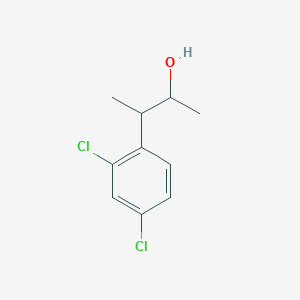 molecular formula C10H12Cl2O B15269316 3-(2,4-Dichlorophenyl)butan-2-ol 