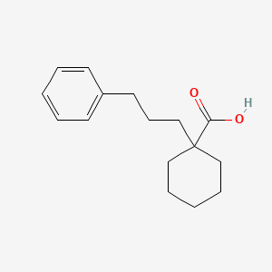 1-(3-Phenylpropyl)cyclohexanecarboxylic acid