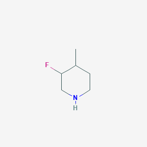 molecular formula C6H12FN B15269795 3-Fluoro-4-methylpiperidine 