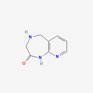 1,3,4,5-tetrahydro-2H-pyrido[2,3-e][1,4]diazepin-2-one