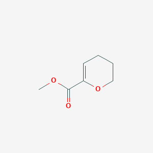 molecular formula C7H10O3 B152699 Methyl 3,4-dihydro-2H-pyran-6-carboxylate CAS No. 129201-92-9