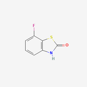 molecular formula C7H4FNOS B1527009 7-Fluorobenzo[d]thiazol-2(3H)-one CAS No. 1188047-21-3