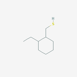 molecular formula C9H18S B15270118 (2-Ethylcyclohexyl)methanethiol 