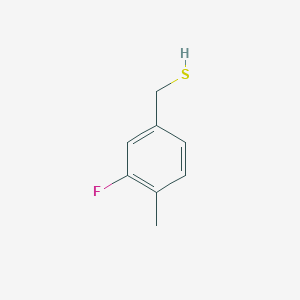molecular formula C8H9FS B15270229 (3-Fluoro-4-methylphenyl)methanethiol 
