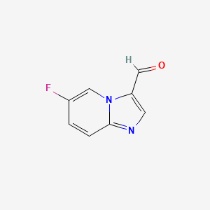 6-Fluoroimidazo[1,2-A]pyridine-3-carbaldehyde