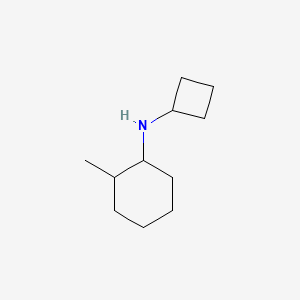 molecular formula C11H21N B15270234 N-cyclobutyl-2-methylcyclohexan-1-amine 