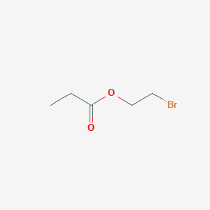 molecular formula C5H9BrO2 B15270261 2-Bromoethyl propanoate 