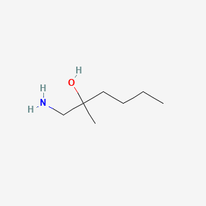 molecular formula C7H17NO B1527045 1-Amino-2-methylhexan-2-ol CAS No. 100911-67-9