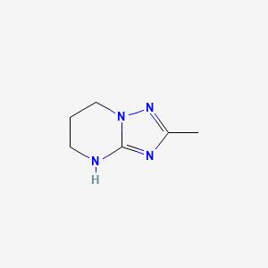 molecular formula C6H10N4 B15270451 2-Methyl-4H,5H,6H,7H-[1,2,4]triazolo[1,5-a]pyrimidine 