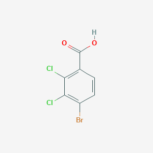 molecular formula C7H3BrCl2O2 B1527050 4-Bromo-2,3-dichlorobenzoic acid CAS No. 1257517-66-0