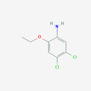 molecular formula C8H9Cl2NO B15270529 4,5-Dichloro-2-ethoxyaniline 