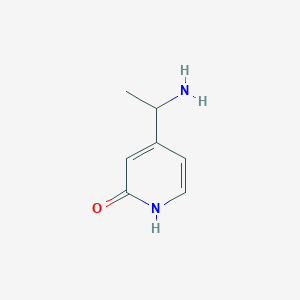 4-(1-Aminoethyl)pyridin-2-ol