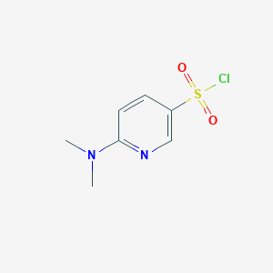 molecular formula C7H9ClN2O2S B1527065 6-(Dimethylamino)pyridine-3-sulfonyl chloride CAS No. 680591-58-6