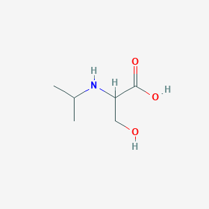 3-Hydroxy-2-[(propan-2-yl)amino]propanoic acid