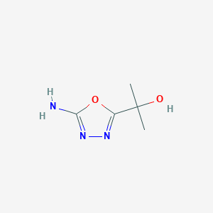 2-(5-Amino-1,3,4-oxadiazol-2-yl)propan-2-ol