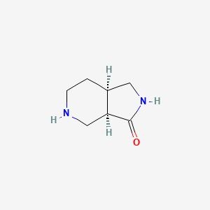 (3AR,7AR)-Octahydro-3H-pyrrolo[3,4-C]pyridin-3-one