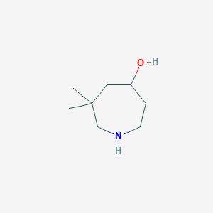 6,6-Dimethyl-4-azepanol