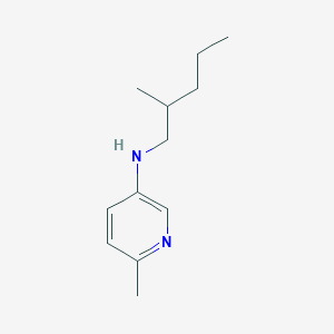 molecular formula C12H20N2 B15271352 6-Methyl-N-(2-methylpentyl)pyridin-3-amine 