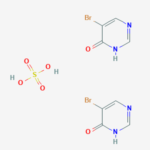 5-Bromo-4(3H)-pyrimidinone hemisulfate