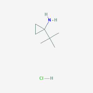 molecular formula C7H16ClN B1527164 (1-Tert-butylcyclopropyl)amine hydrochloride CAS No. 882188-73-0