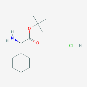 (S)-tert-Butyl 2-amino-2-cyclohexylacetate hydrochloride