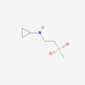 N-(2-methanesulfonylethyl)cyclopropanamine