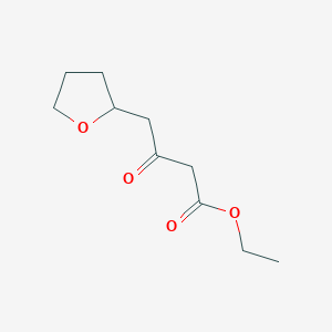 Ethyl 3-oxo-4-(oxolan-2-yl)butanoate