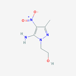 2-(5-amino-3-methyl-4-nitro-1H-pyrazol-1-yl)ethan-1-ol
