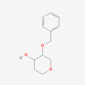3-(Benzyloxy)oxan-4-ol