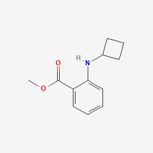molecular formula C12H15NO2 B1527228 Methyl 2-(cyclobutylamino)benzoate CAS No. 1247084-29-2