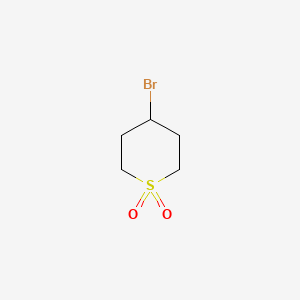 molecular formula C5H9BrO2S B1527231 4-Bromotetrahydro-2H-thiopyran 1,1-dioxide CAS No. 38690-84-5