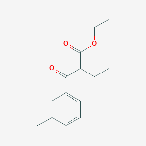 Ethyl 2-(3-methylbenzoyl)butanoate
