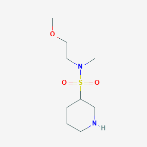 N-(2-methoxyethyl)-N-methylpiperidine-3-sulfonamide