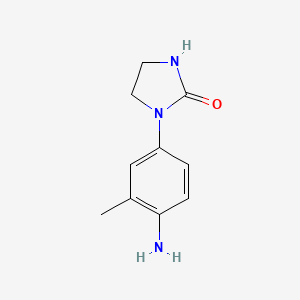 1-(4-Amino-3-methylphenyl)imidazolidin-2-one