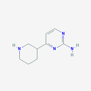 4-(Piperidin-3-yl)pyrimidin-2-amine