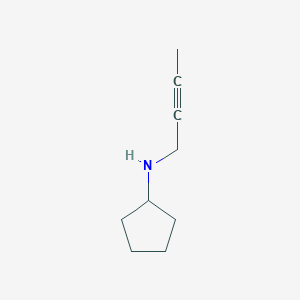 N-(but-2-yn-1-yl)cyclopentanamine