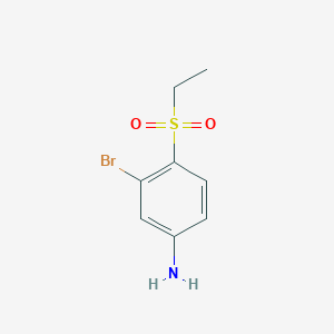 3-Bromo-4-ethanesulfonylphenylamine